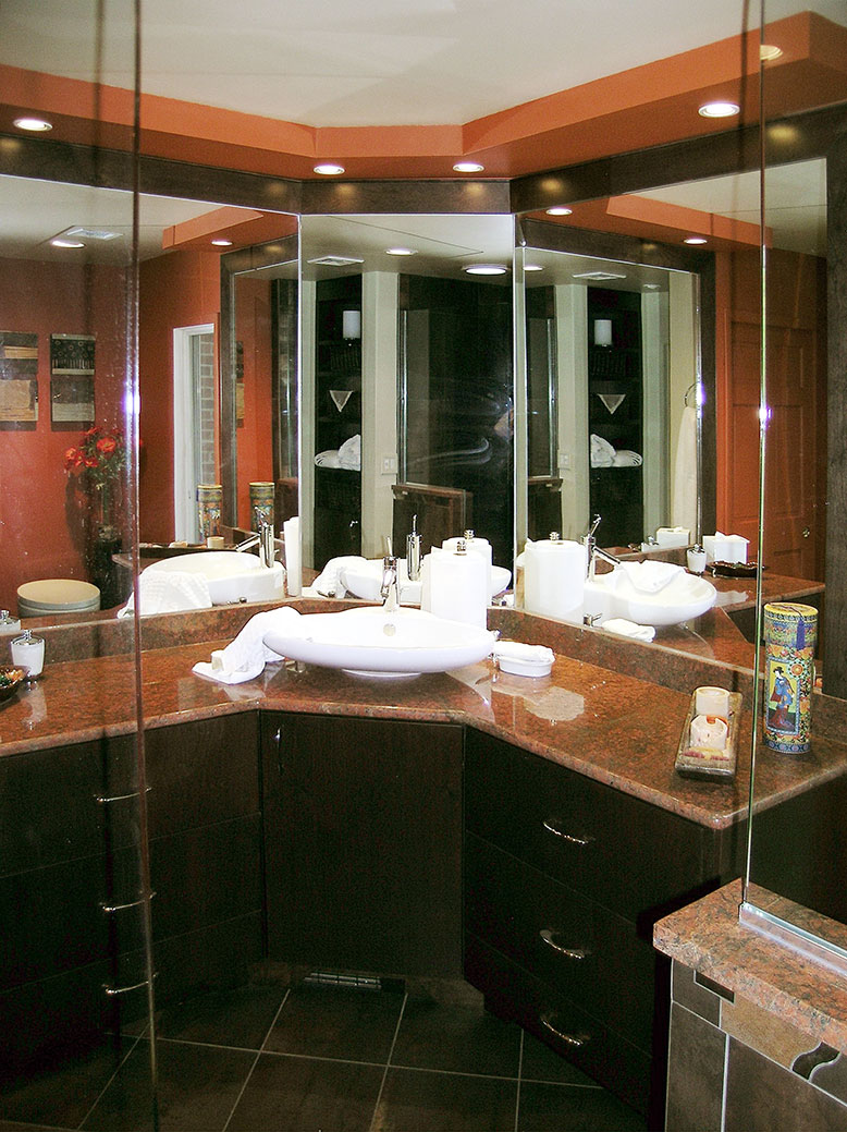 David Williams Design Custom Bathroom Cabinetry Design