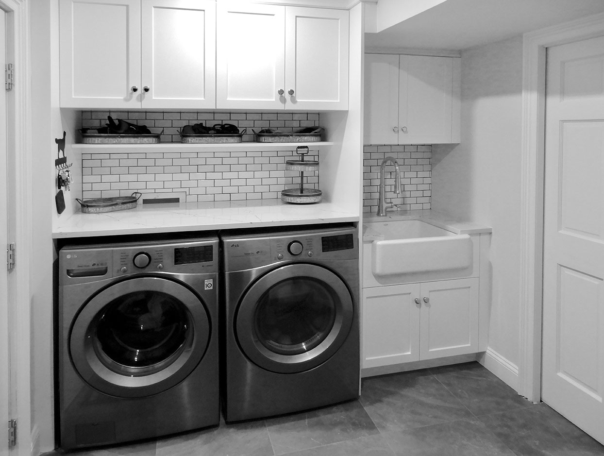David Williams Design Custom Laundry Cabinetry Design